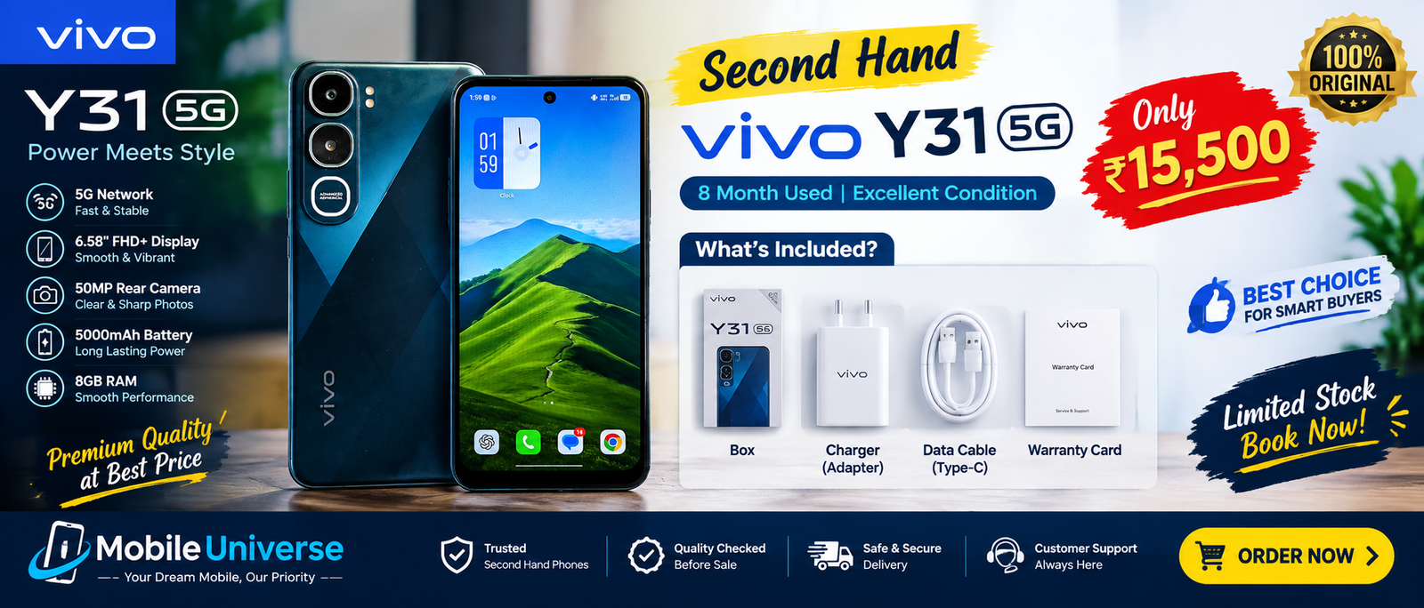 Vivo Y31 5G